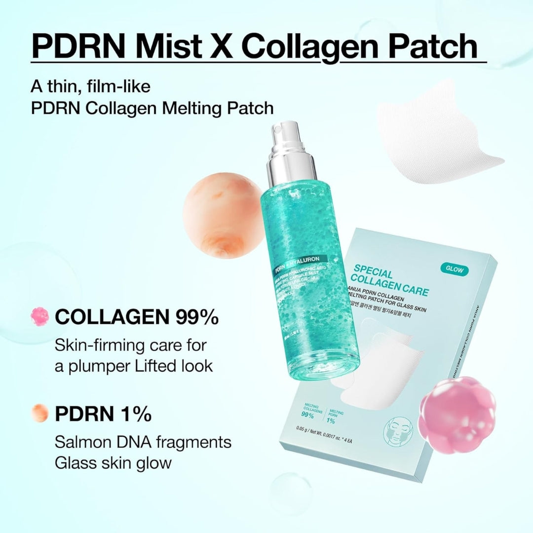 Skinwise™ Korean Glass Skin Duo(SPRAY & PATCHES)
