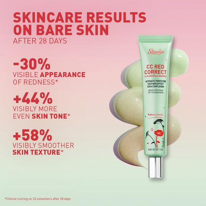 C C Red Correct SPF 25 Green Pigment Cream
