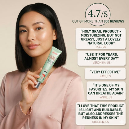 C C Red Correct SPF 25 Green Pigment Cream
