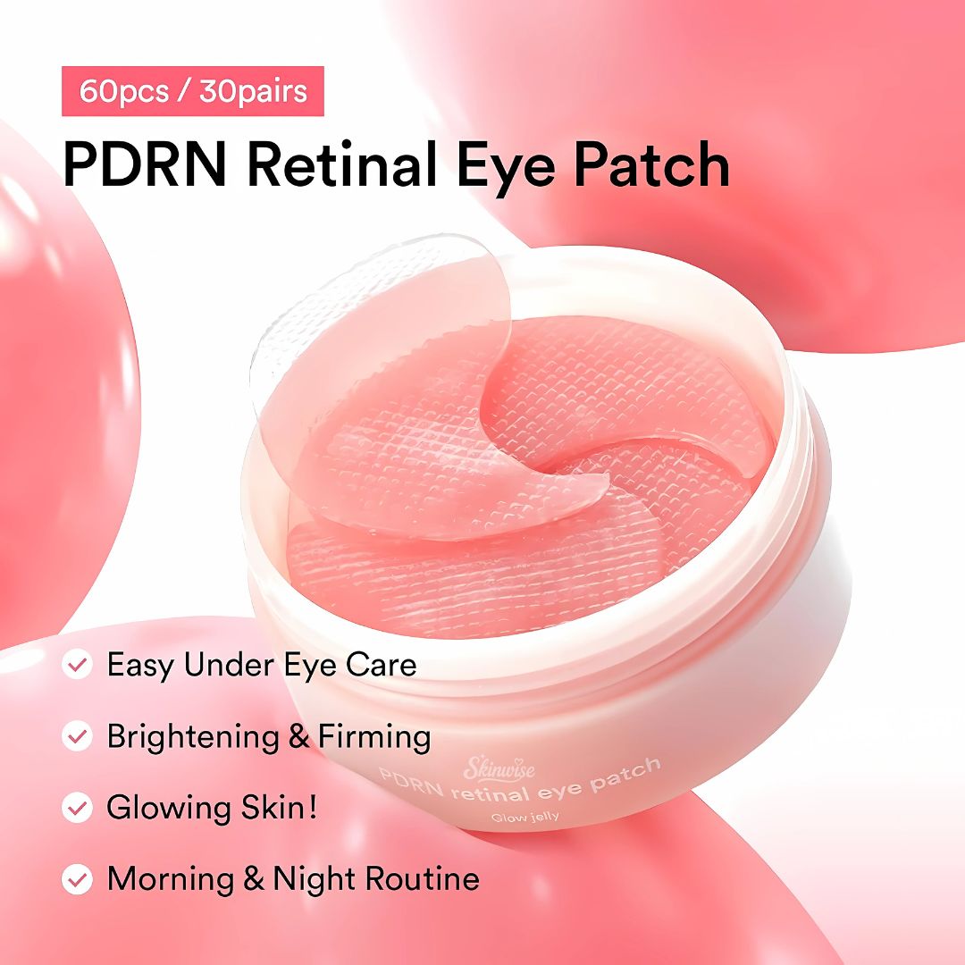 Skinwise™ PDRN retinal eye patch Glow jelly - 60 Patches