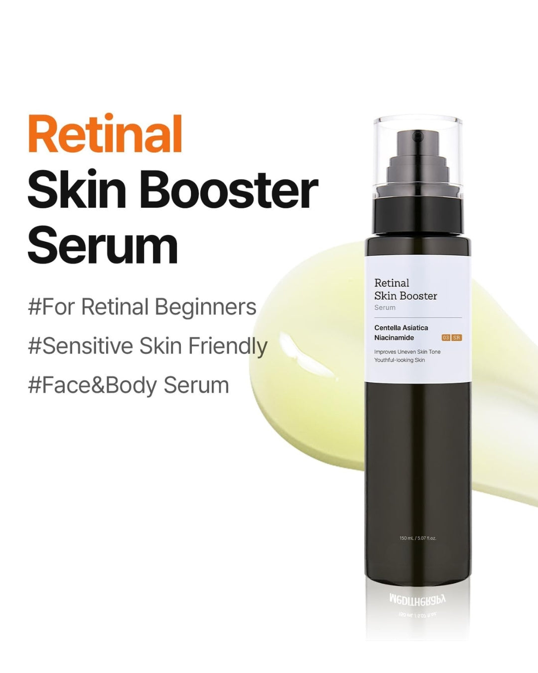 Retinal Skin Rejuvenation Booster – 11× Deep Absorption - 150ml