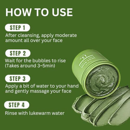 Holy Basil + PHA Bubble Mask