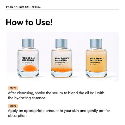 Salmon PDRN Bounce Ball Serum - 30ml