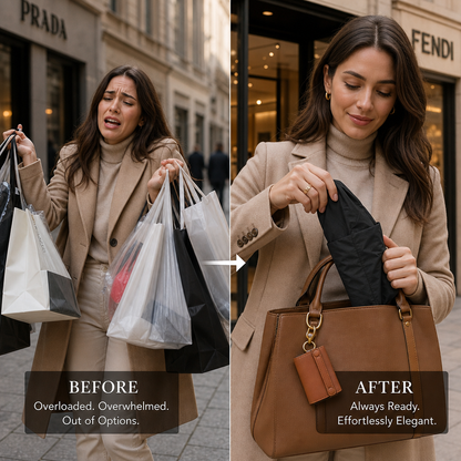 Foldé™ Luxury Keychain Tote