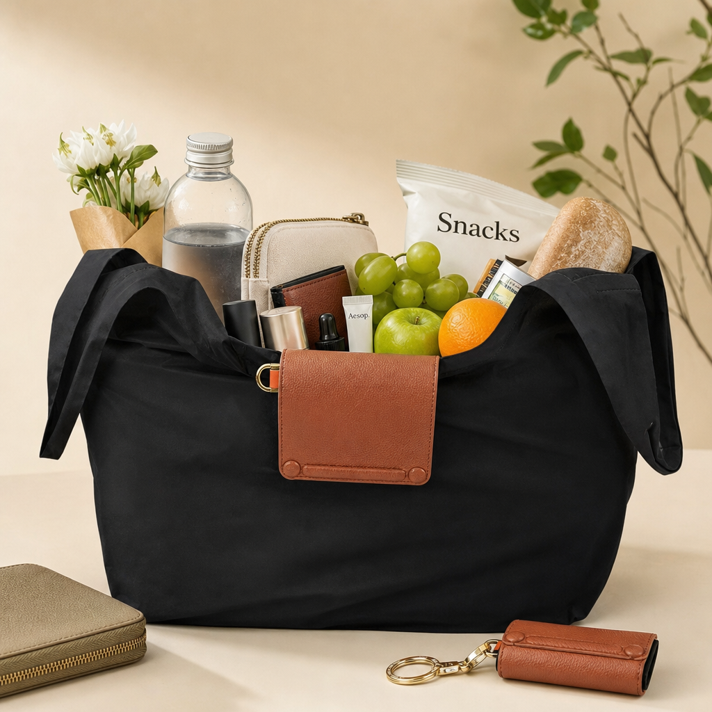 Foldé™ Luxury Keychain Tote