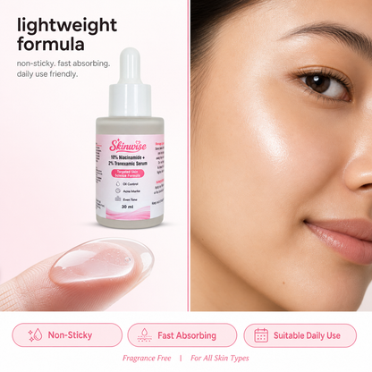 Skinwise 10% Niacinamide + 2% TXA Serum 30ML