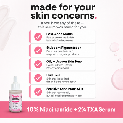 Skinwise 10% Niacinamide + 2% TXA Serum 30ML
