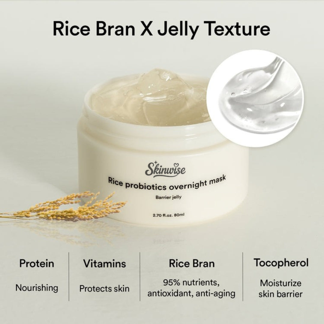 Skinwise™ Rice Probiotics Barrier Overnight Mask